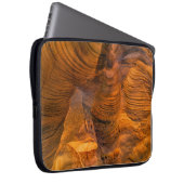 Brauner Gestein Laptopschutzhülle (Vorne Rechts)