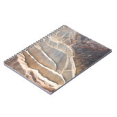 Brauner Gestein Notizblock (Linke Seite)