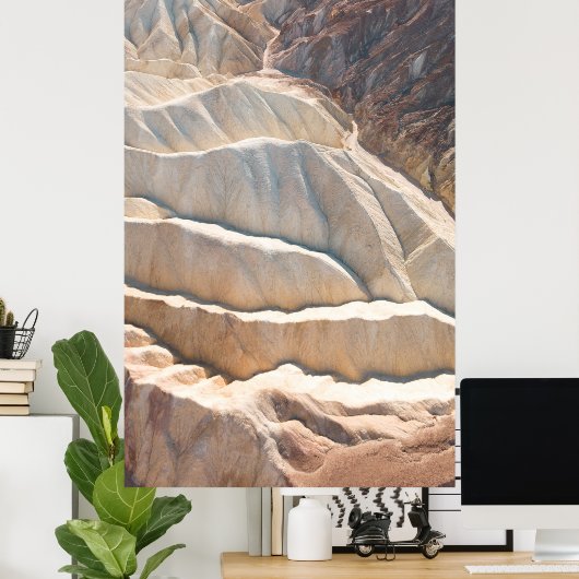 Brauner Gestein Poster (Heimbüro)