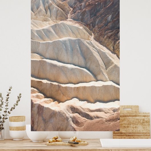 Brauner Gestein Poster (Küche)