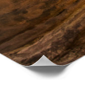 Brauner Gestein Poster (Ecke)