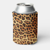 Brauner Goldener Leopard Dosenkühler (Kanne Rückseite)