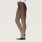 Brauner Gradient Leggings (Links)