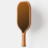 Brauner Gradienten-Gürtelpaddel Pickleball Schläger (Links)