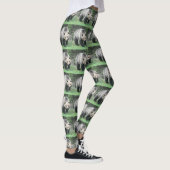 Brauner Grizzlybär beim Wald Leggings (Rechts)