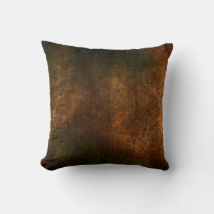 Brauner Grunge-Hintergrund im Vintage-Stil Kissen