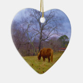 Brauner Himmel Keramikornament (Rechts)