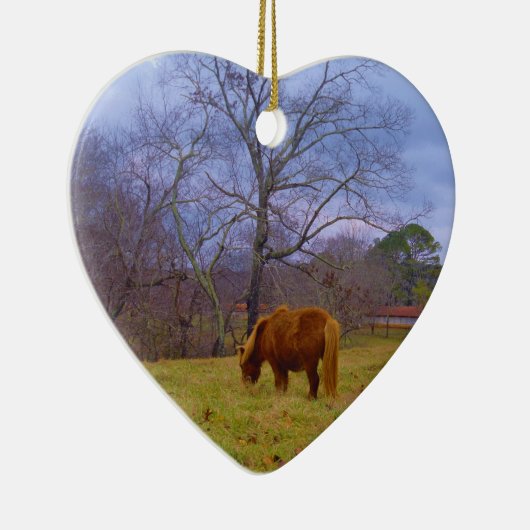 Brauner Himmel Keramikornament (Rechts)