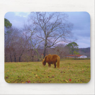 Brauner Himmel Mousepad