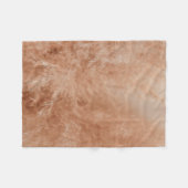 Brauner Hintergrund Fleecedecke (Vorderseite (Horizontal))