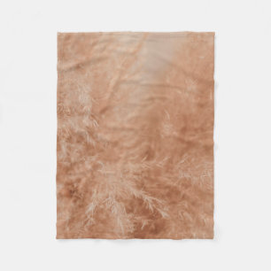 Brauner Hintergrund Fleecedecke