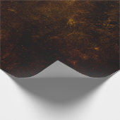 Brauner Hintergrund, künstlerisch dunkle Textur, d Geschenkpapier (Ecke)