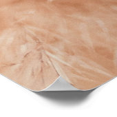 Brauner Hintergrund Poster (Ecke)