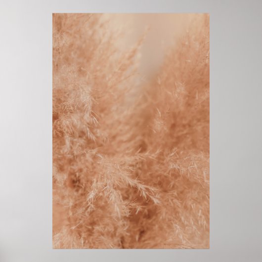 Brauner Hintergrund Poster (Vorne)