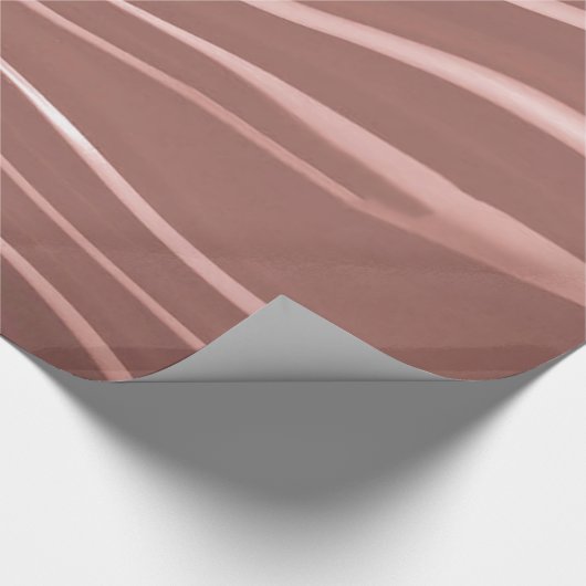 Brauner Hintergrund und Streifen Geschenkpapier (Ecke)