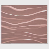 Brauner Hintergrund und Streifen Geschenkpapier (Flach)