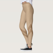 Brauner Hintern Form Leggings (Links)