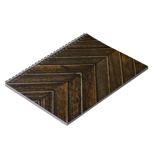 Brauner Holzrahmen Notizblock (Linke Seite)