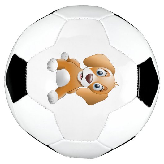 Brauner Hundeschlitz Fußball (Gedreht)