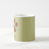 Brauner individuelle Name Kaffeetasse (Mittel)