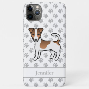 Brauner Jack-Russell-Terrier-Hund mit glattem Fell Case-Mate iPhone Hülle