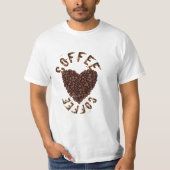 brauner Kaffee T-Shirt (Vorderseite)