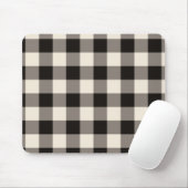 Brauner Karo Mousepad (Mit Mouse)