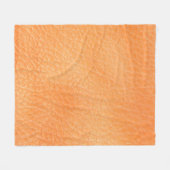  Brauner Lederhintergrund. abstrakt, Accessoires,  Fleecedecke (Vorderseite (Horizontal))