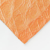  Brauner Lederhintergrund. abstrakt, Accessoires,  Fleecedecke (Ecke)