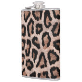 Brauner Leopard Flachmann (Links)