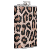 Brauner Leopard Flachmann (Rechts)