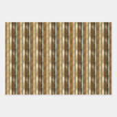 Brauner Leopard Geschenkpapier Set (Vorderseite 2)