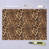 Brauner Leopard Seidenpapier (Handwerk)