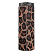 Brauner Leopard Thermosbecher (Rückseite)