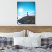 Brauner Leuchtturm Leinwanddruck (Insitu (Schlafzimmer))