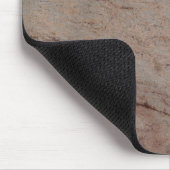 Brauner Marmor wirbelte Mousepad (Ecke)