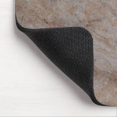 Brauner Marmor wirbelte Mousepad (Ecke)
