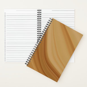 Brauner Notizblock