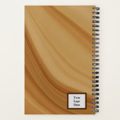 Brauner Notizblock (Rückseite)