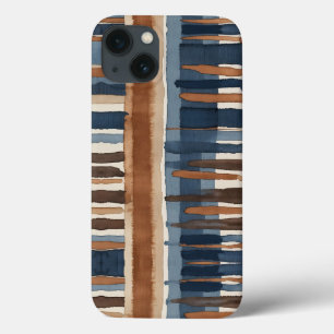 Brauner Rost und Beige abstrakt Case-Mate iPhone Hülle