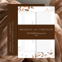 Brauner Rückgang in der Liebe Herbstblätter