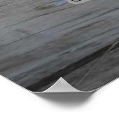 Brauner Salon Poster (Ecke)