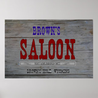 Brauner Salon Poster
