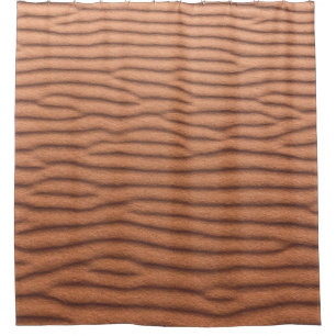 Brauner Sand Duschvorhang