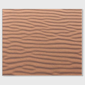 Brauner Sand Geschenkpapier (Flach)