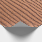 Brauner Sand Geschenkpapier (Ecke)