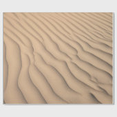 Brauner Sand Geschenkpapier (Flach)
