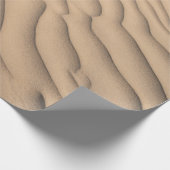 Brauner Sand Geschenkpapier (Ecke)