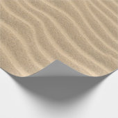 Brauner Sand Geschenkpapier (Ecke)