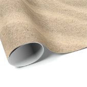 Brauner Sand Geschenkpapier (Rolleneckpunkt)